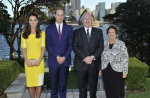 Australian Governor-General Sir Peter Cosgrove with the royal couple - Sydney 2014.jpg